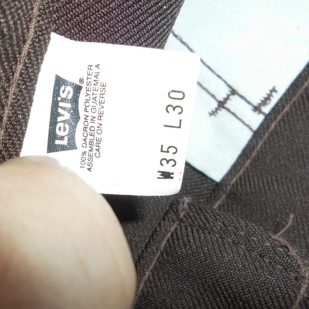 Levis Brown Western Style Pants